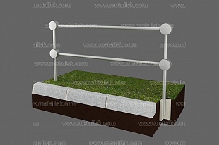 Купить пешеходное ограждение по2 оруд в Саранске